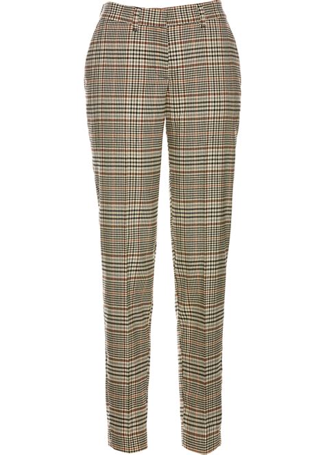 pantaloni quadri burberry|Pantaloni a gamba dritta in lana a strati con motivo a quadri .